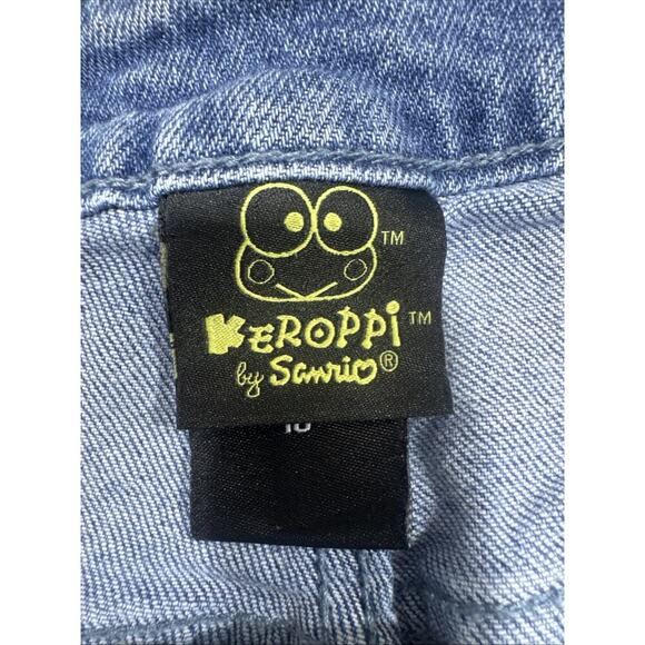 Keroppi By Sanrio Keroppi and Friends Denim Shorts Women's Size 16 - Picture 2 of 14